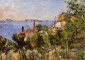 Landschaft Studie nach Natur Paul Cezanne